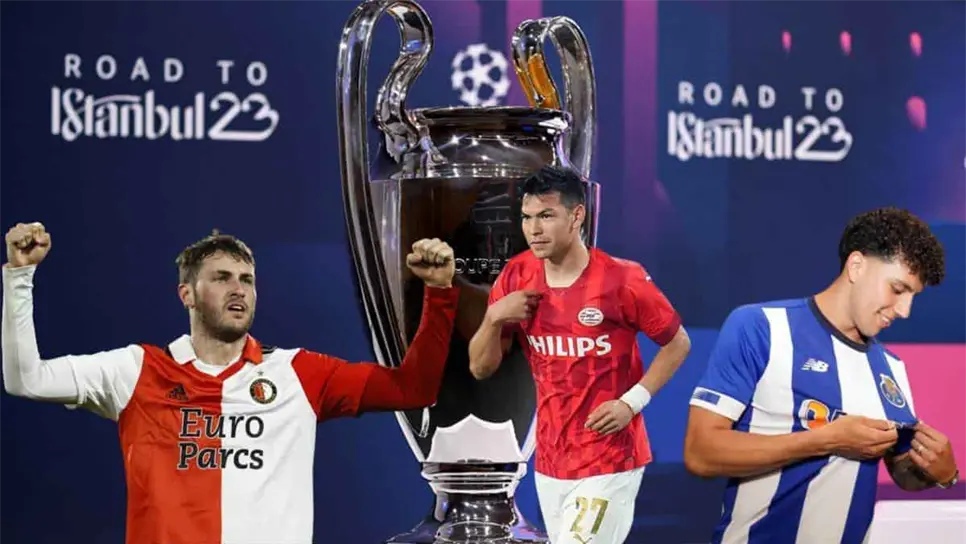 Solo un mexicano ha podido ganar la Champions League. FOTO: Champions League / Feyenoord / PSV / Porto