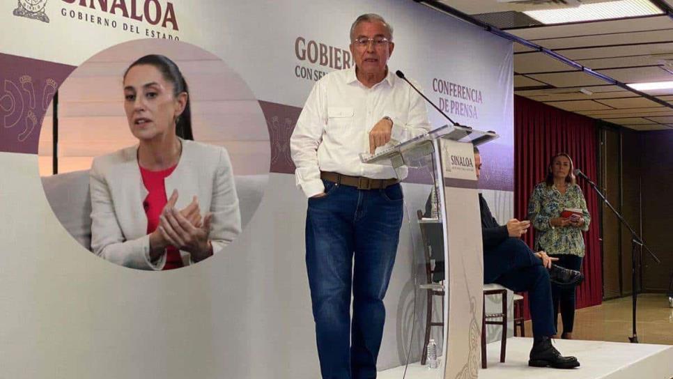 Claudia Sheinbaum visitará Culiacán este 23 de septiembre: Rocha Moya 