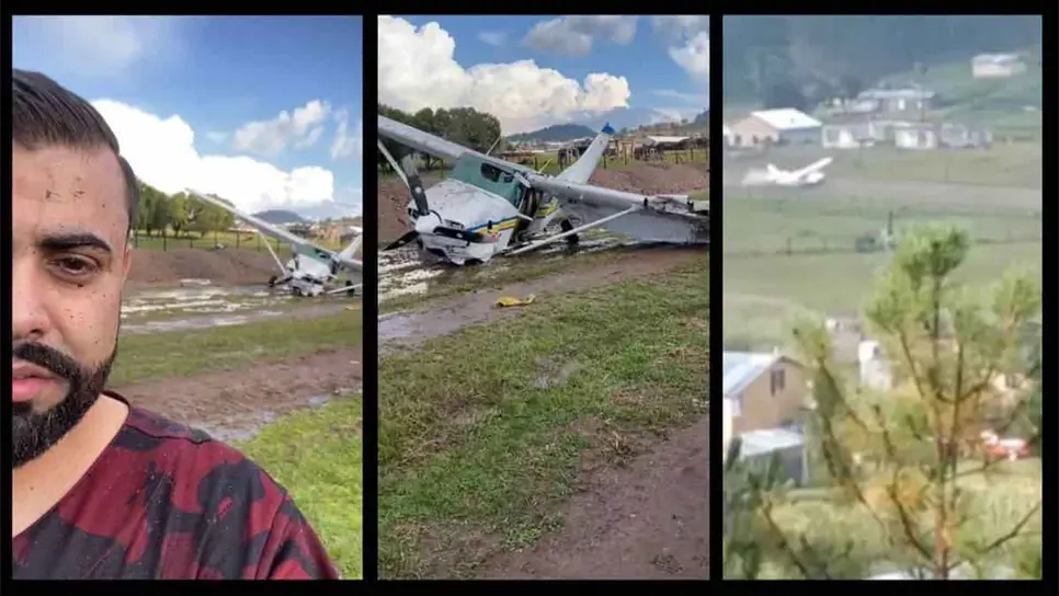 Volvieron a nacer los integrantes de Los Varones de Culiacán tras el accidente aéreo. FOTO: Video TikTok
