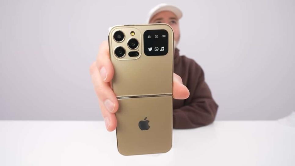 ¿Lo nuevo de Apple? Supuesto iPhone plegable circula en videos por internet