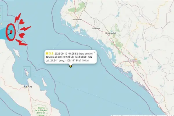 En el Farallón, cerca de Ahome, se puede registrar un sismo muy pronto, según experto En el Farallón, cerca de Ahome, se puede registrar un sismo muy pronto, según experto