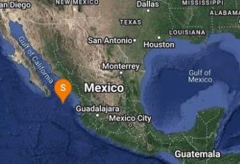 Sismo de magnitud 4.1 sacude el suroeste de Mazatlán