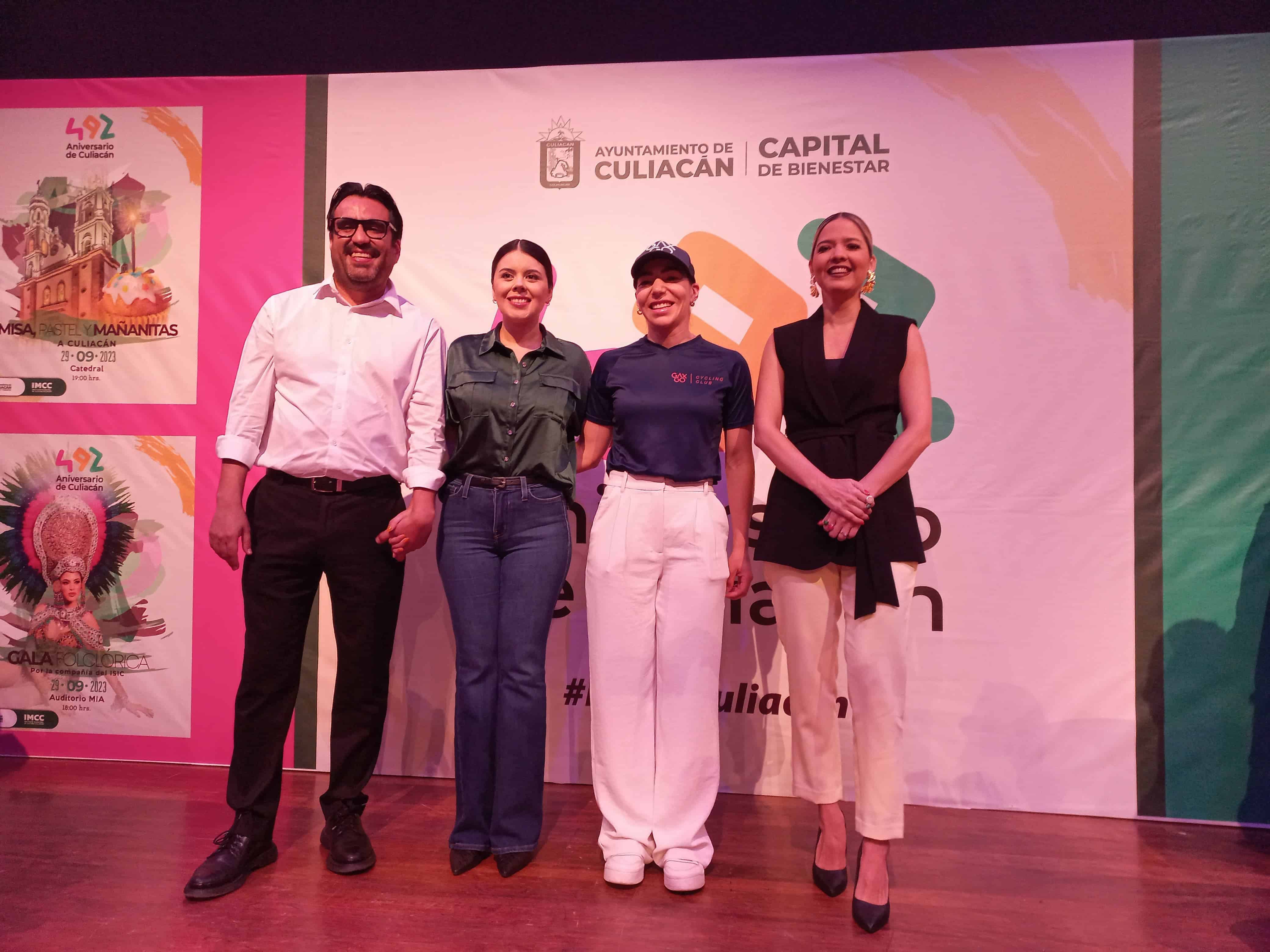 Todo listo para que los culiacanenses disfruten su aniversario. FOTO: Luz Noticias