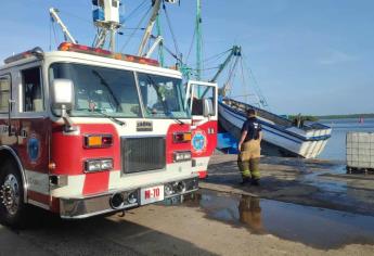 Explosión en un barco en reparación deja un hombre lesionado en Mazatlán