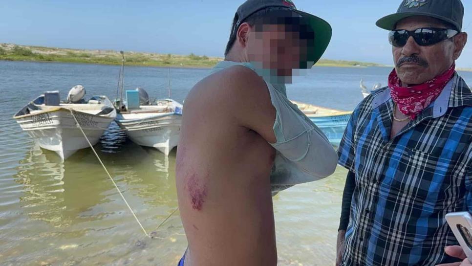 «Nos pasaron por encima; me dijeron que me iban a arrojar al mar», menor herido por marinos en Las Lajitas