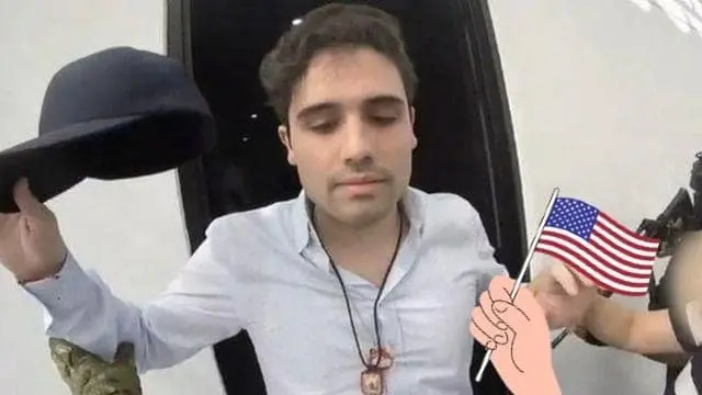 FOTO: Ovidio Guzmán en cárcel de Estados Unidos.