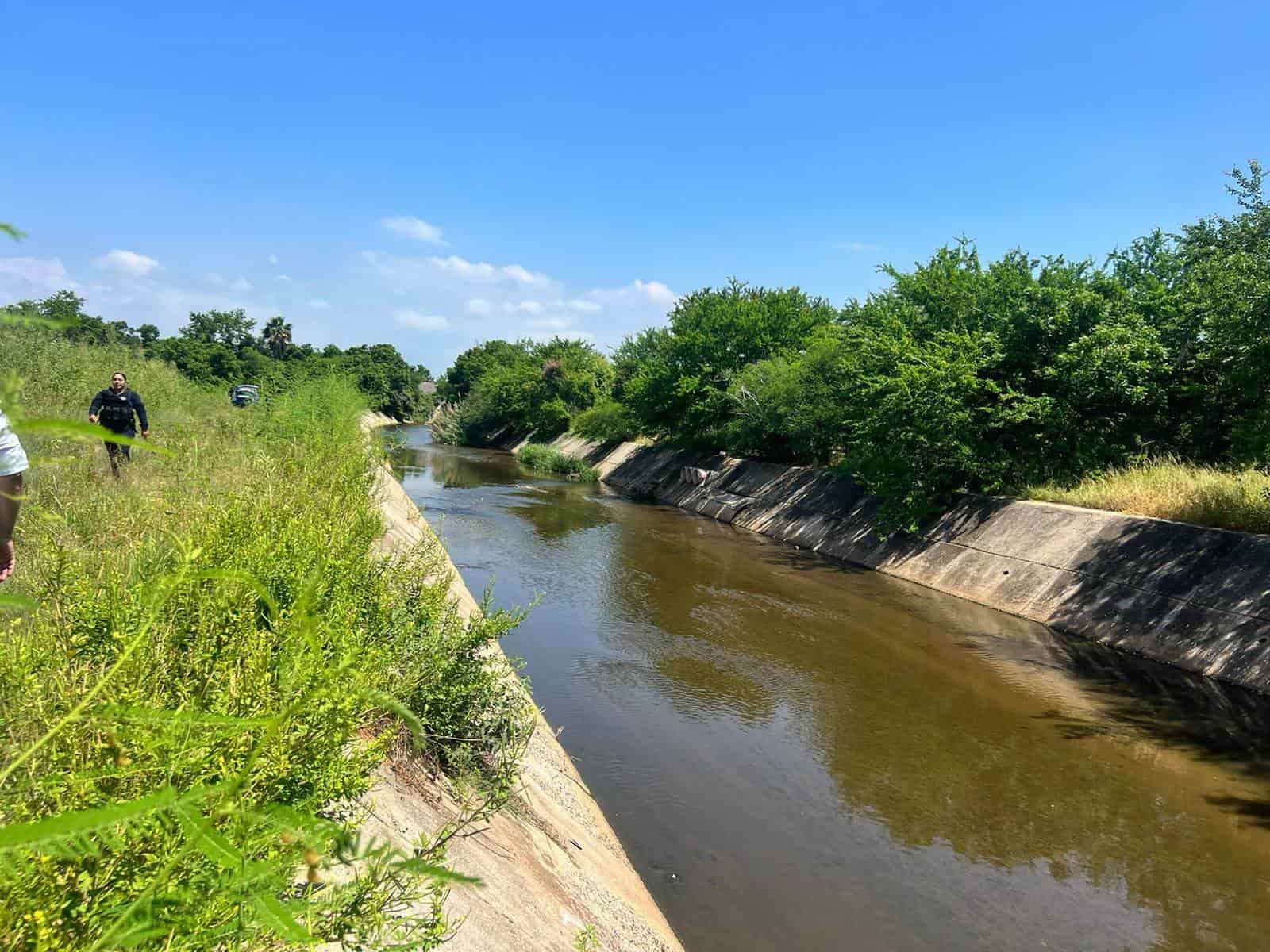 El cuerpo salió a flote.