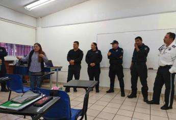Policías de Badiraguato se capacitan para prevenir violencia contra la mujer