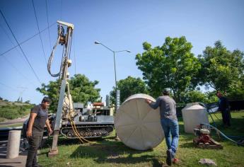 Ayuntamiento de Culiacán y JAPAC buscan agua en pozos para solucionar problemas en el sector sur