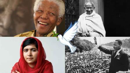 Día Internacional de la Paz: 5 personajes históricos que lucharon por la paz