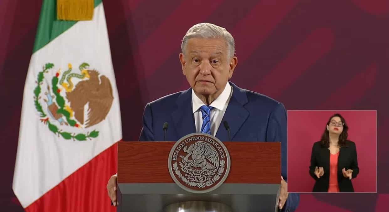 Andrés Manuel López Obrador. FOTO: Captura de transmisión.