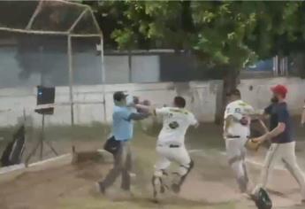 Por agresión a ampáyer, suspenden de actividades deportivas a elementos de PC en Ahome