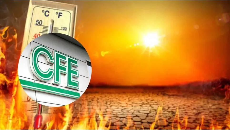 CFE anuncia descuento histórico para este estado, debido a altas temperaturas. | FOTO: Cortesía.