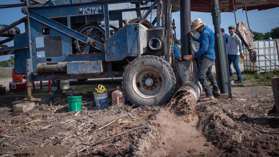 Encuentran agua en pozos de Bachigualatito Alturas del Sur y El Diez en Culiacán