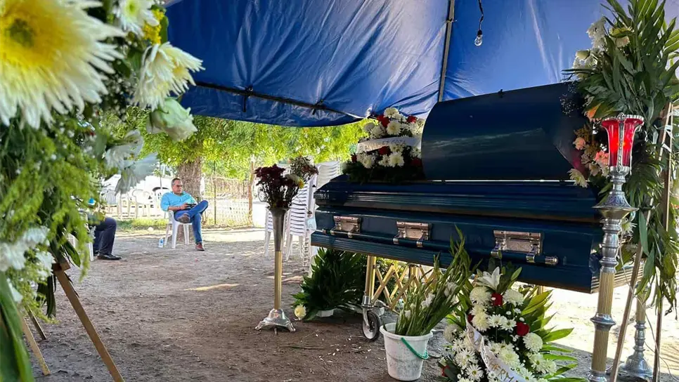 En el campo pesquero Las Lajitas hay indignación por la muerte de Natanael. FOTO: Ernesto Torres.