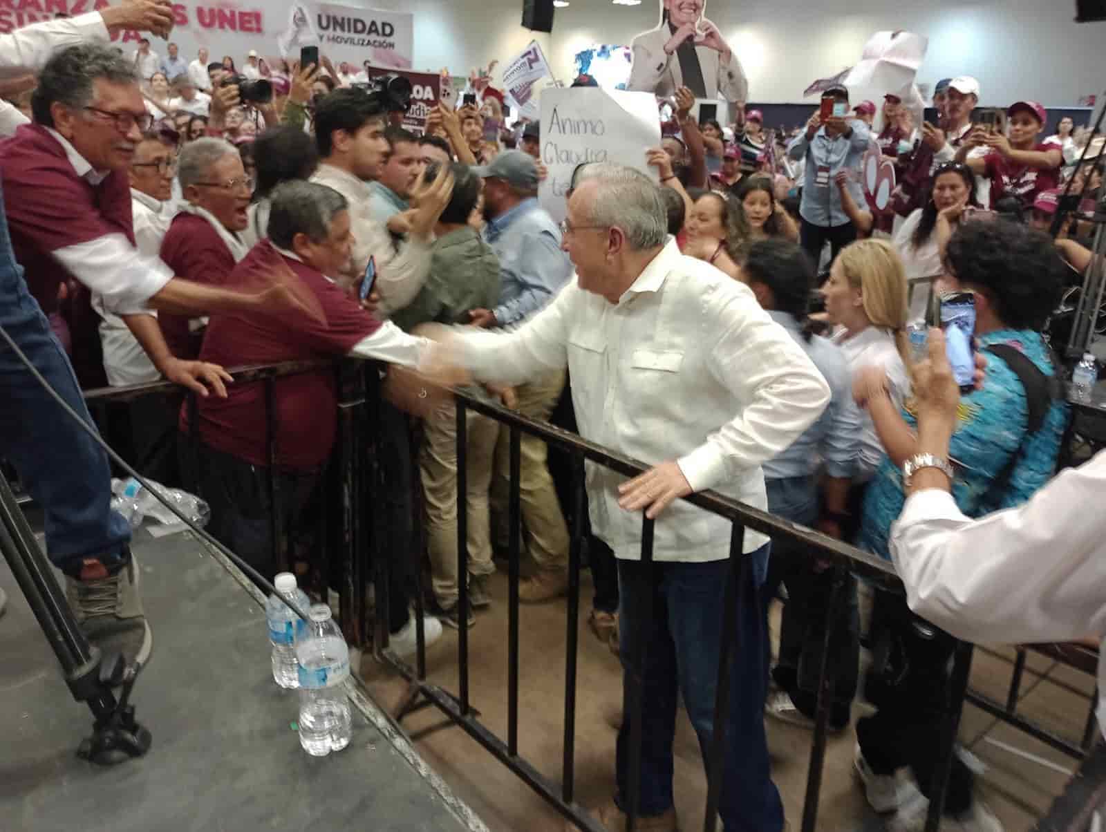 Expríistas y expanistas vienen a engrosar el movimiento de Morena: Rocha Moya. | FOTO: Luz Noticias.