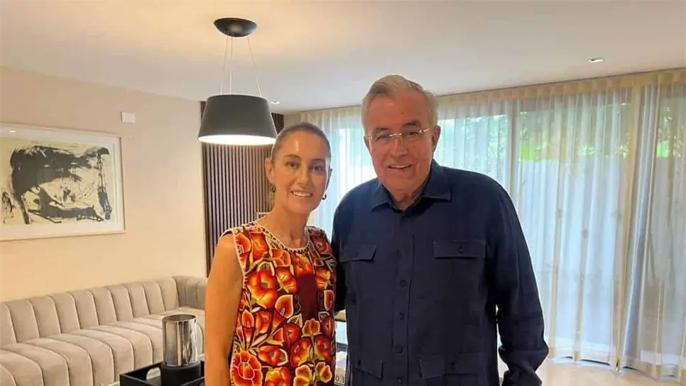 Gobernador de Sinaloa se reunirá con Claudia Sheinbaum este 31 de octubre. | FOTO: Luz Noticias.