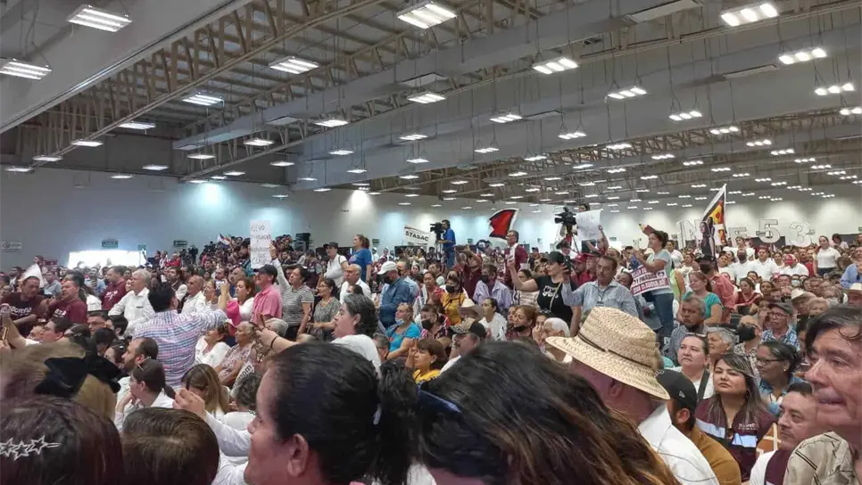 Los asistentes mostraron su descontento. FOTO: Luz Noticias