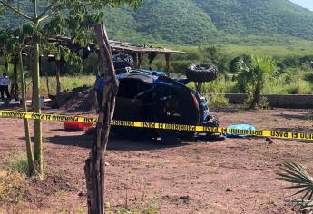 Hombre pierde la vida tras volcar en su Razer y terminar aplastado al norte de Culiacán