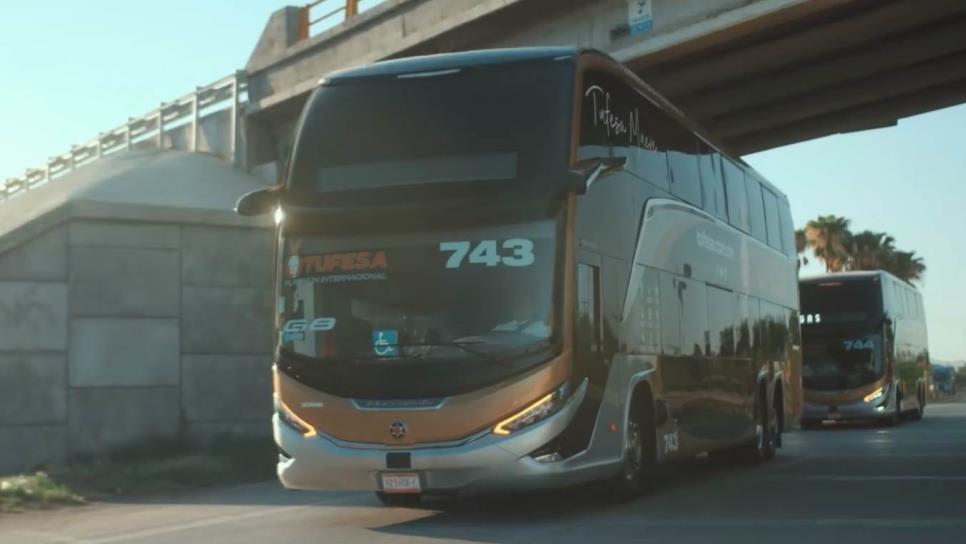 Tufesa presenta nuevo autobús de lujo con doble piso para viajes internacionales | VIDEO