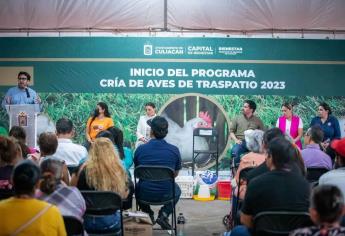 Arranca Programa de Cría de Aves para habitantes de sindicaturas en Culiacán