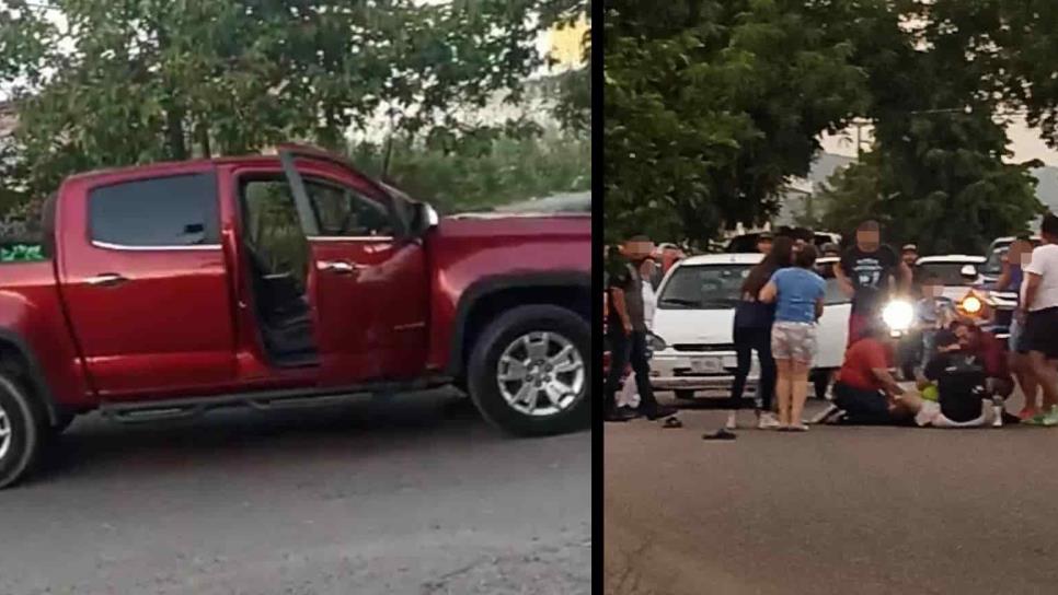 Menor de 12 años cae de una camioneta en movimiento en Culiacán Menor de 12 años cae de una camioneta en movimiento en Culiacán