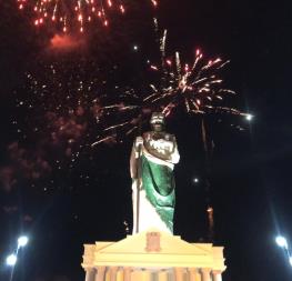 Con fuegos artificiales y cientos de fieles de San Judas, inauguran el Parque Mirador Badiraguato Con fuegos artificiales y cientos de fieles de San Judas, inauguran el Parque Mirador Badiraguato