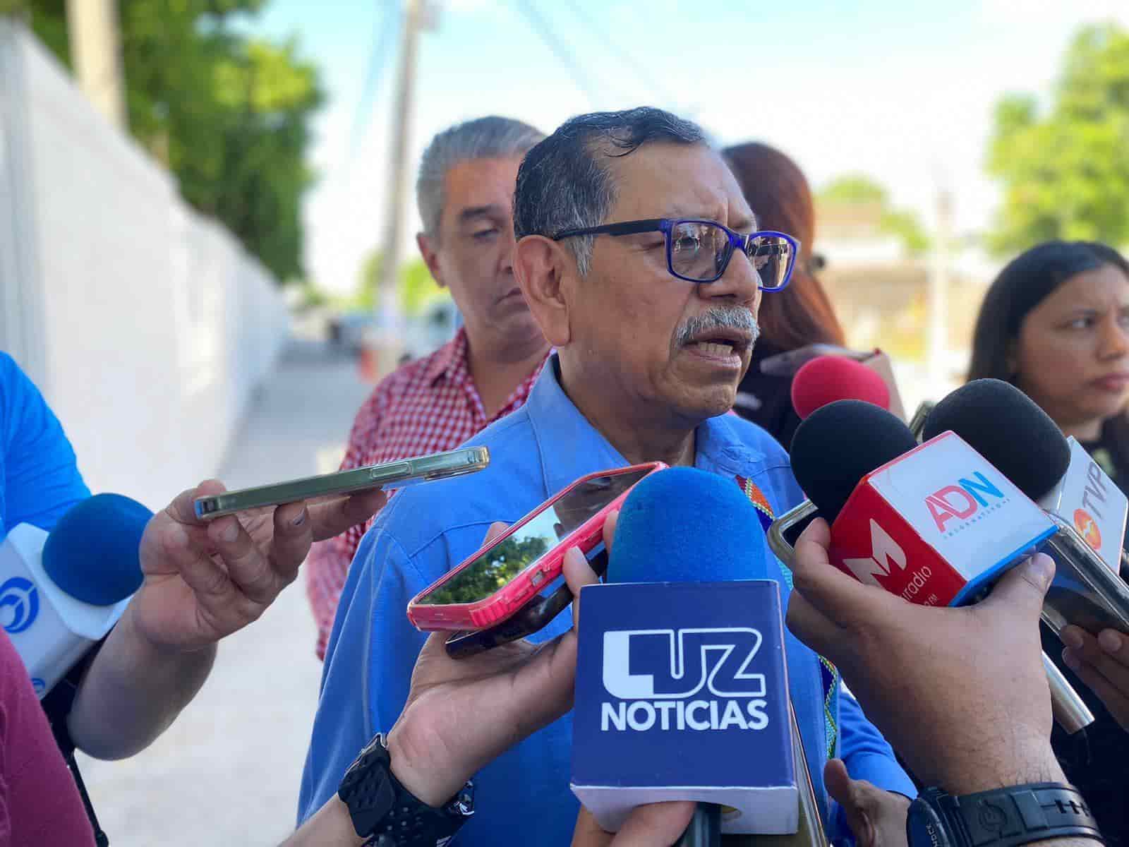 Gerardo Merida Sánchez, Secretario de Seguridad en Sinaloa. FOTO: Heidi Fonseca.