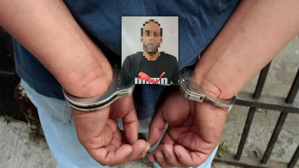 El detenido.