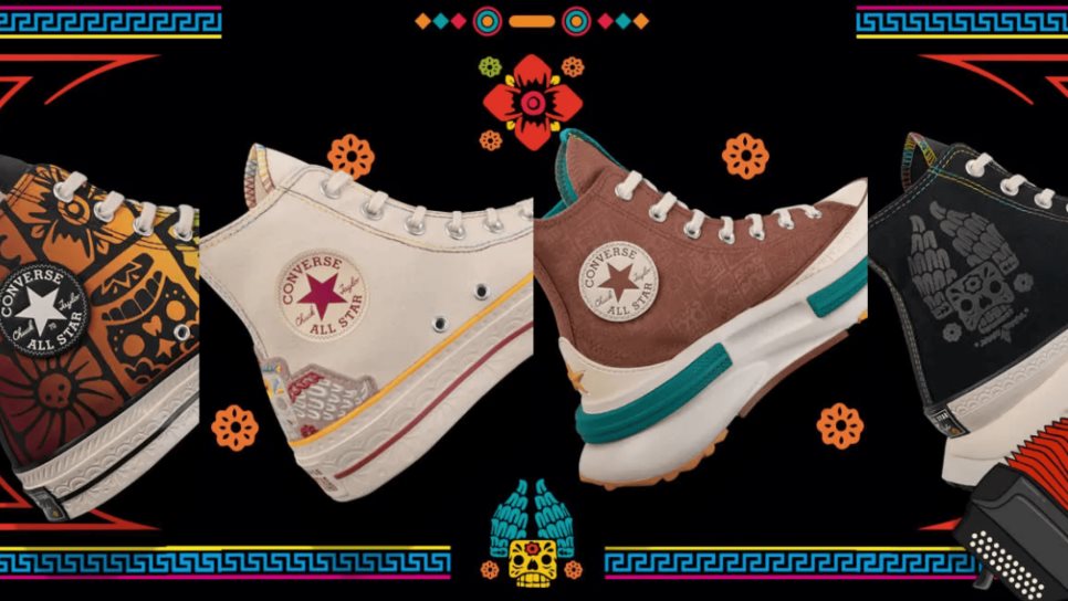 «Celebremos Eternamente»; Converse lanza colección del Día de Muertos