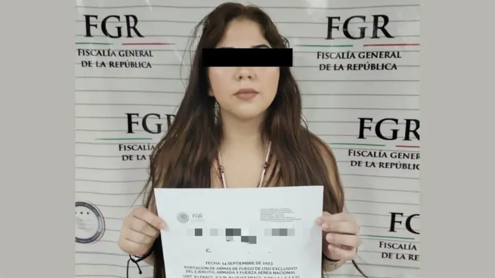 Jade Berisbeth N, de 35 años de edad fue detenida en Nogales, Sonora.