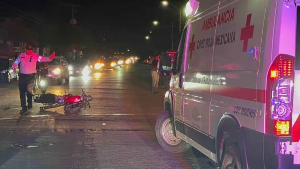 Muere motociclista tras chocar mientras era perseguido por elementos de la Secretaría de Marina en Los Mochis