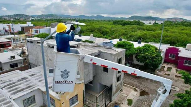 Instalarán 25 mil nuevas lámparas en total en Mazatlán: alcalde