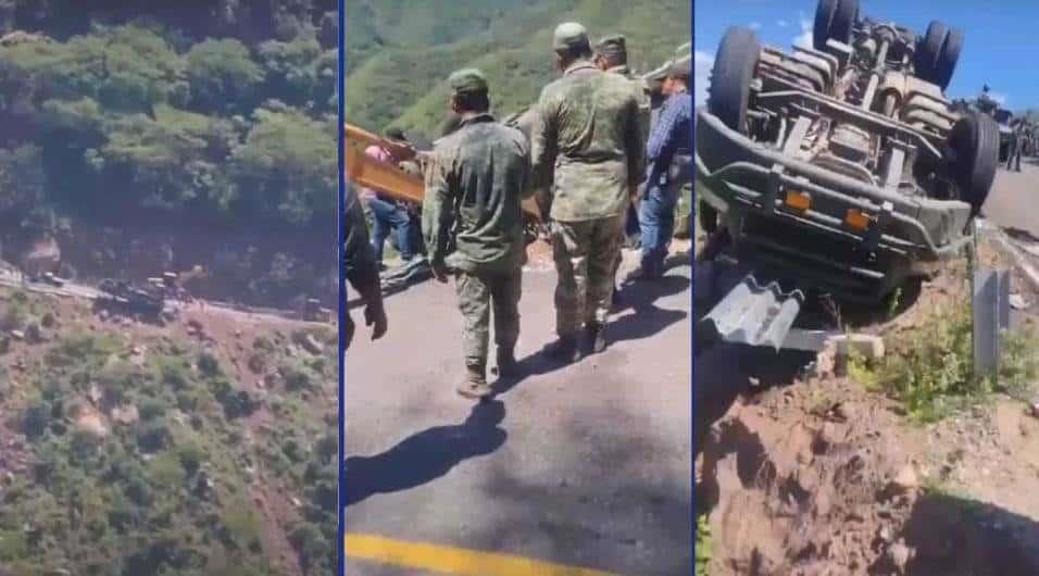 Trasladan al Hospital Militar de Mazatlán a militares heridos en accidente en Tamazula, Durango Trasladan al Hospital Militar de Mazatlán a militares heridos en accidente en Tamazula, Durango