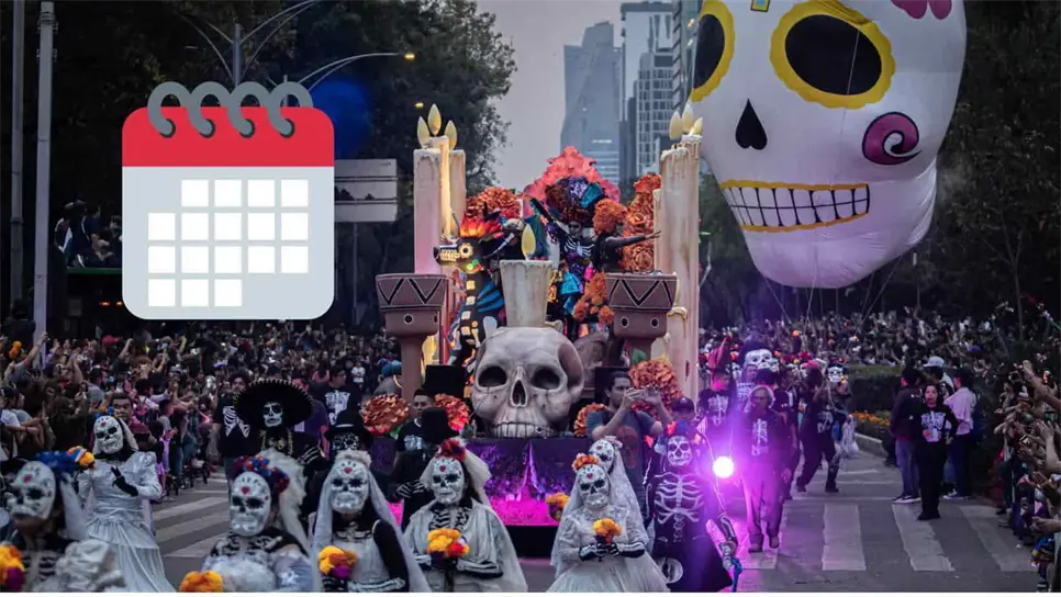 Día de Muertos 2023: ¿Cuándo será el Gran Desfile en la CDMX?. | FOTO: Twitter.