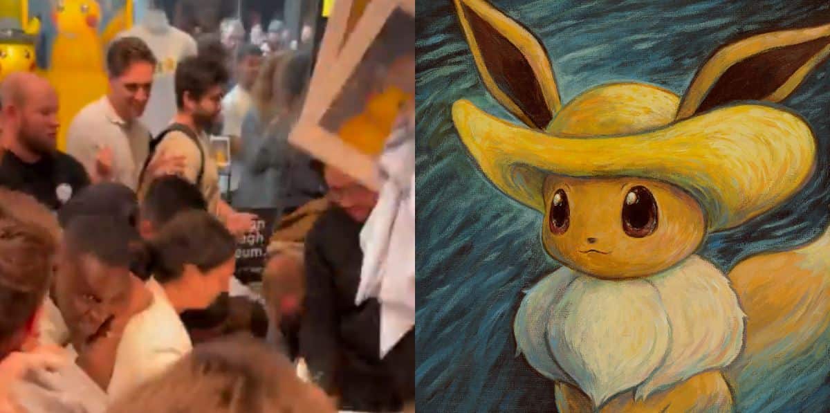 FOTO: Caos por pinturas de Pokemon.
