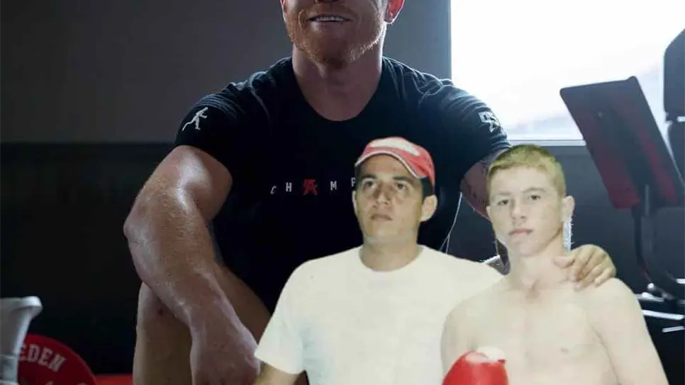 FOTO: Inicios del Canelo como boxeador.