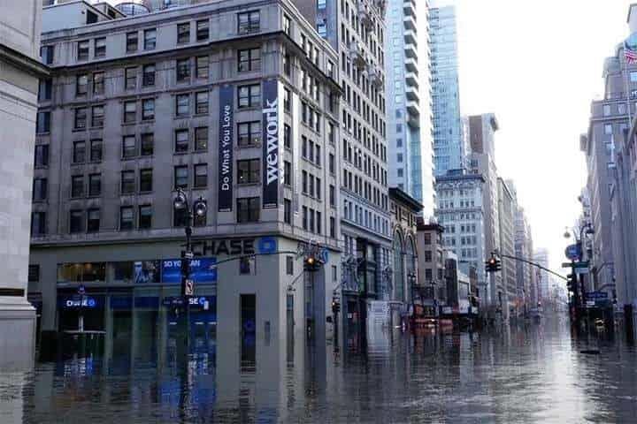 Nueva York amaneció bajo el agua tras torrenciales lluvias | VIDEO Nueva York amaneció bajo el agua tras torrenciales lluvias | VIDEO