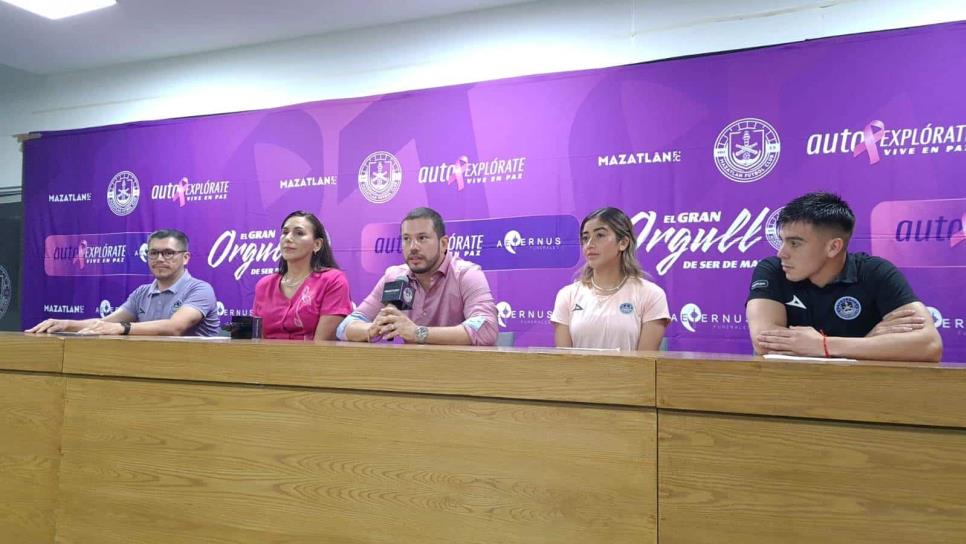 Lanzan campaña para prevenir el cáncer de mamá entre Mazatlán FC y Aeternus Lanzan campaña para prevenir el cáncer de mamá entre Mazatlán FC y Aeternus