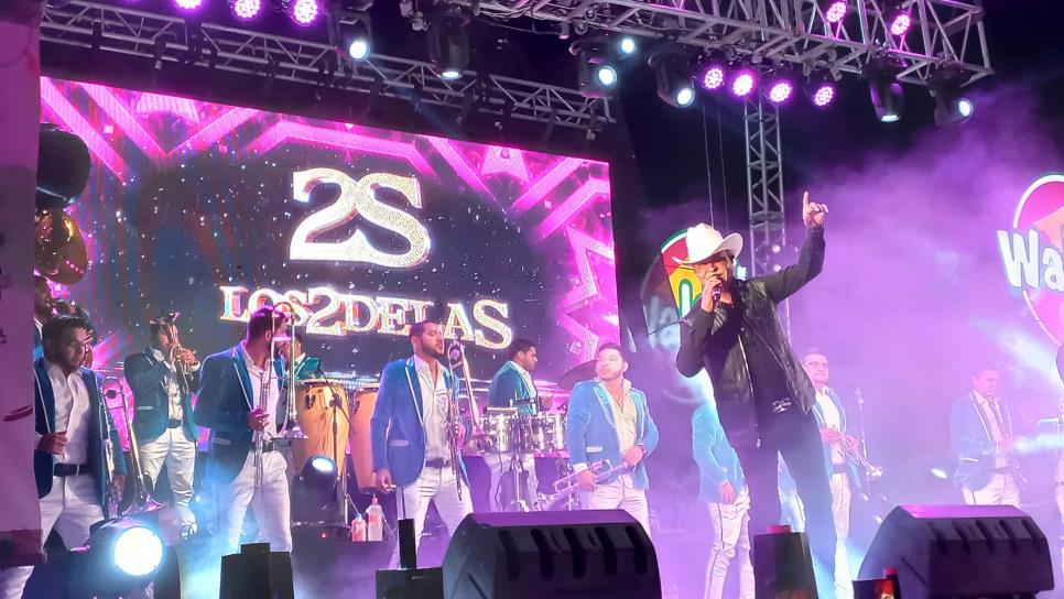 Los 2 de la S ambientan con espectacular concierto el 492 aniversario de Culiacán