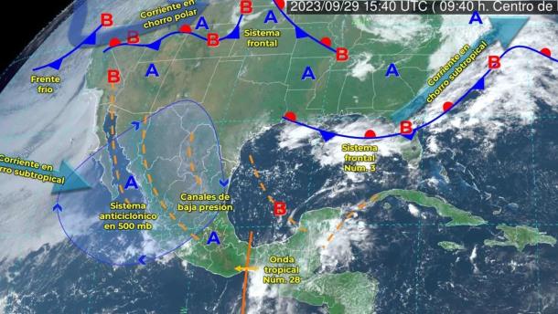 Pronostican dos ciclones para octubre; renace la esperan de lluvias en Sinaloa