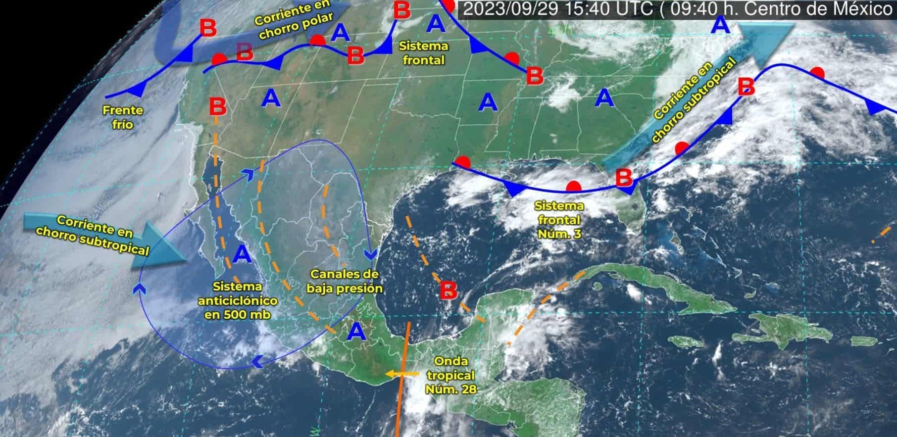 Pronostican dos ciclones para octubre; renace la esperanza de lluvias en Sinaloa