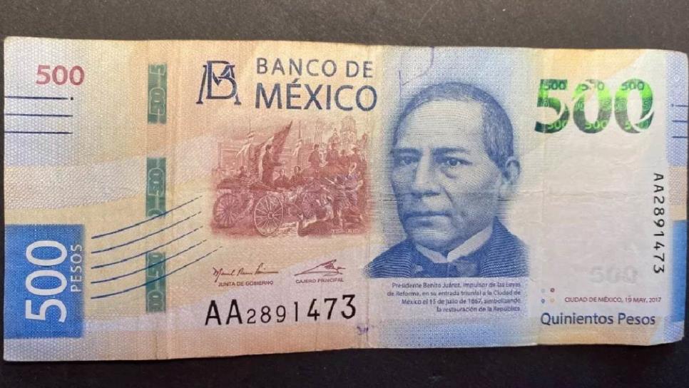 ¡Revisa tu cartera! Ofrecen miles de pesos por este billete de 500