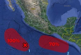 Zona de baja presión, al 90 % de convertirse en ciclón en las próximas 48 horas