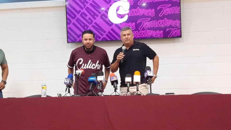 «Mi único propósito es traer el campeonato a Tomateros»: Alfredo Amézaga, nuevo mánager guinda