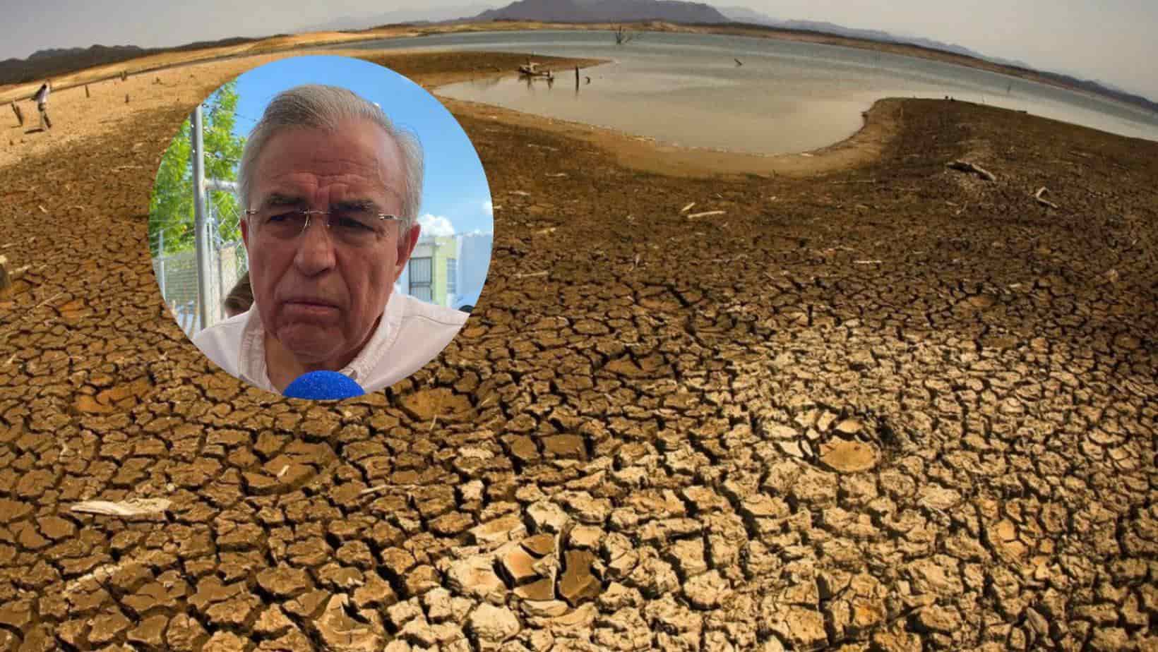 Sinaloa y todo México podría declararse zona de desastre por sequía: Gobernador. | FOTO: Cortesía.