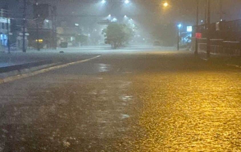 Las lluvias iniciaron desde la noche del día de ayer. FOTO: Luz Noticias