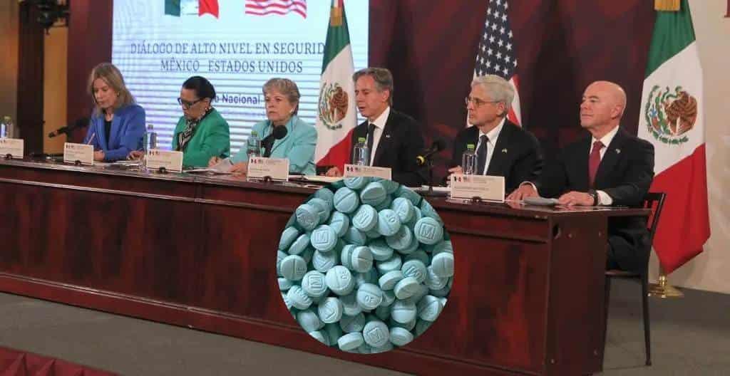 México propone a EU un grupo mundial para combatir el tráfico de fentanilo México propone a EU un grupo mundial para combatir el tráfico de fentanilo