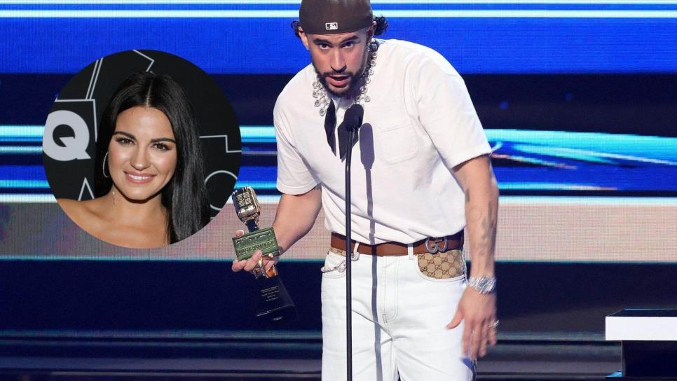 Bad Bunny Ignora A Maite Perroni De Rbd En Los Premios Billboard Le Negó El Beso Video Luz 