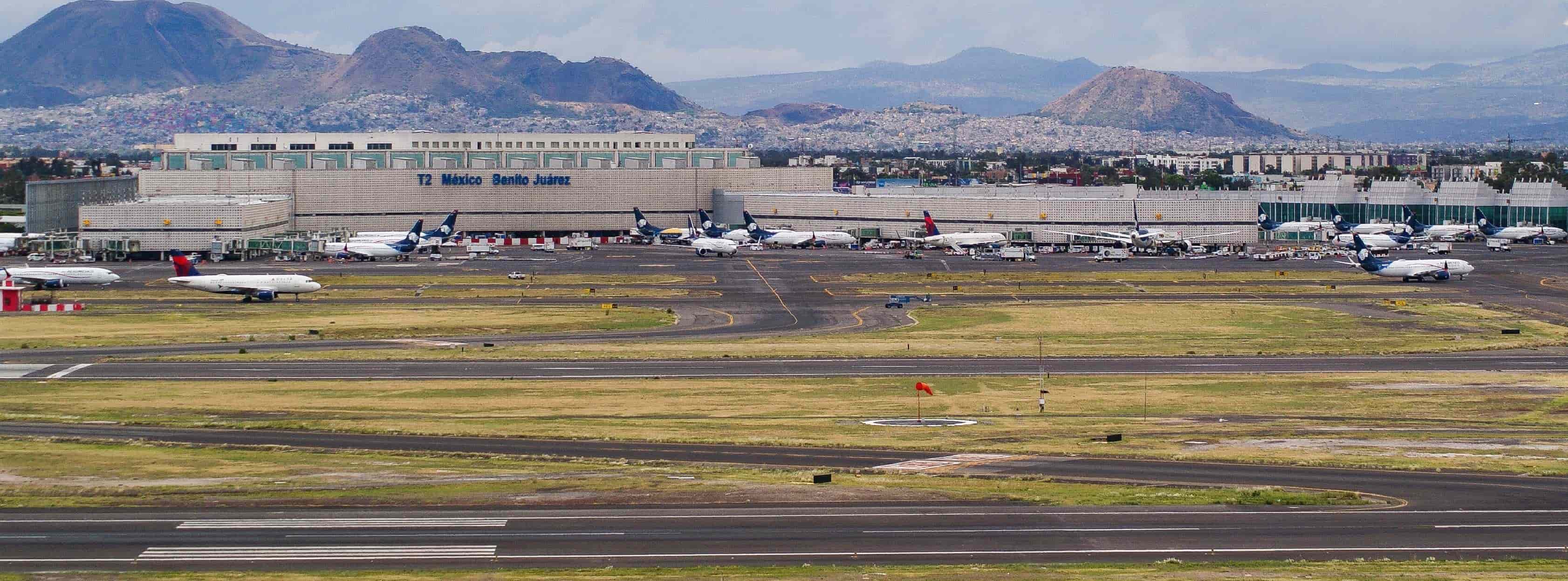 Aeropuerto Internacional de la Ciudad de México.